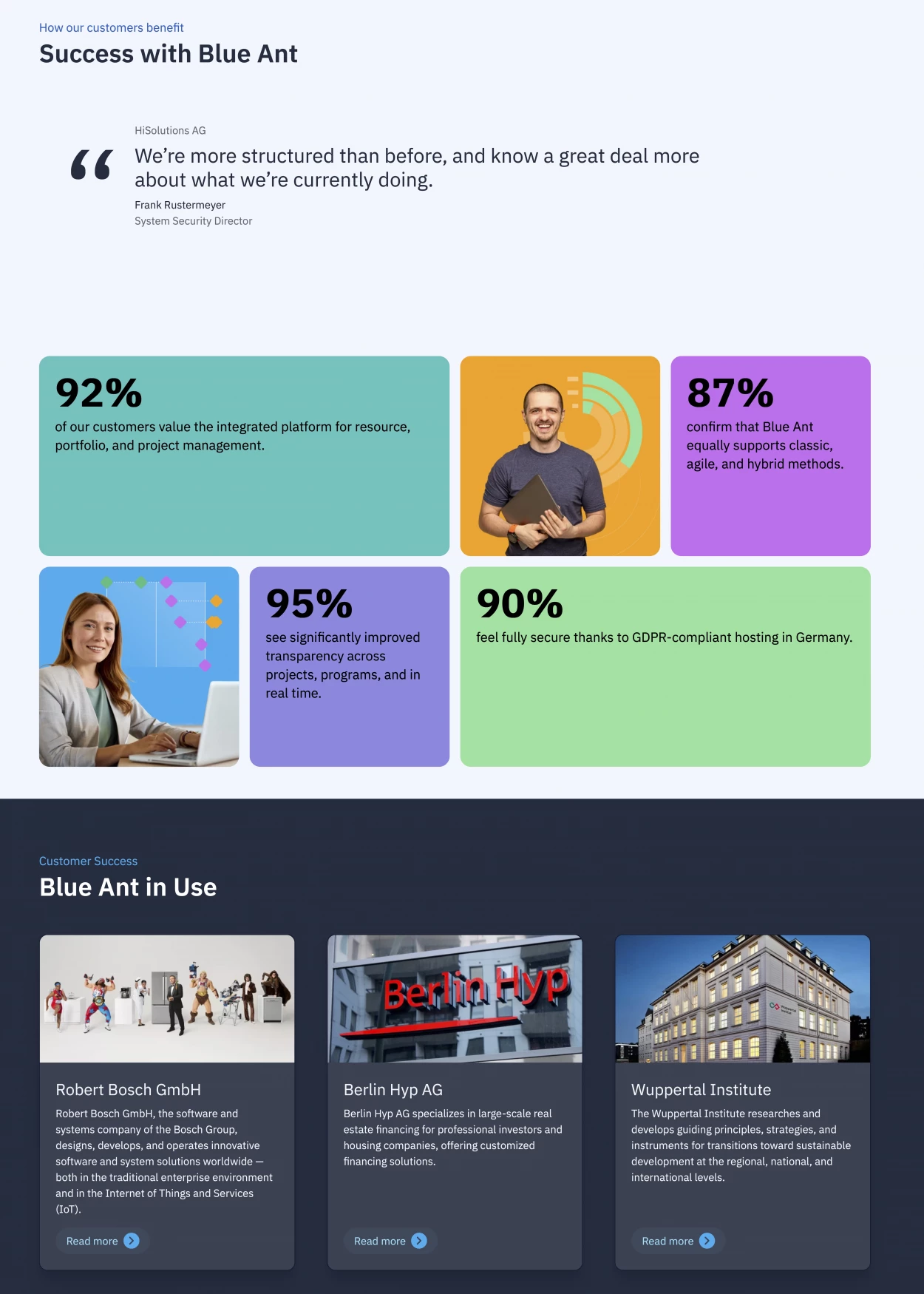 Project Management Software for Projects, Resources & Portfolios | Blue Ant